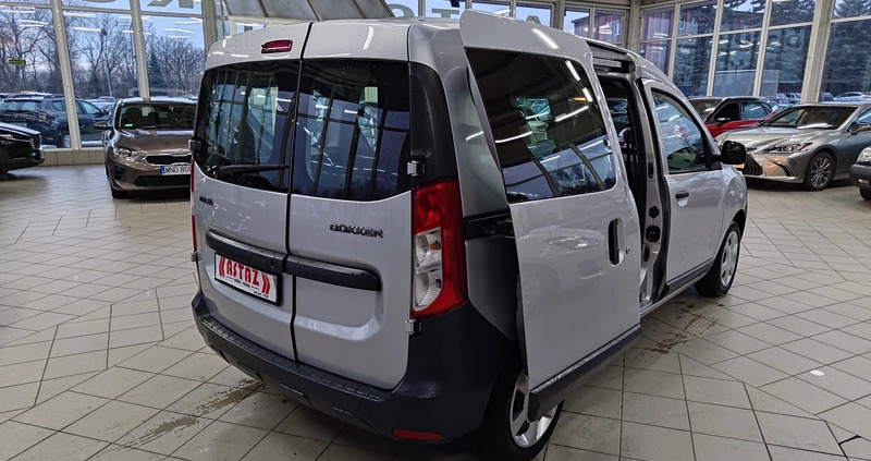 Dacia Dokker cena 46900 przebieg: 92000, rok produkcji 2018 z Opalenica małe 277